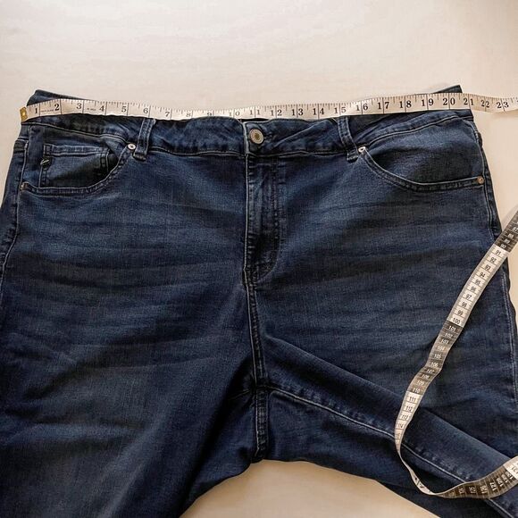 KanCan Curvy Dark Wash Stretch Skinny Jean Size 24 - Picture 5 of 8